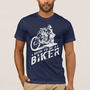 Camiseta Nascer a ser um motociclista