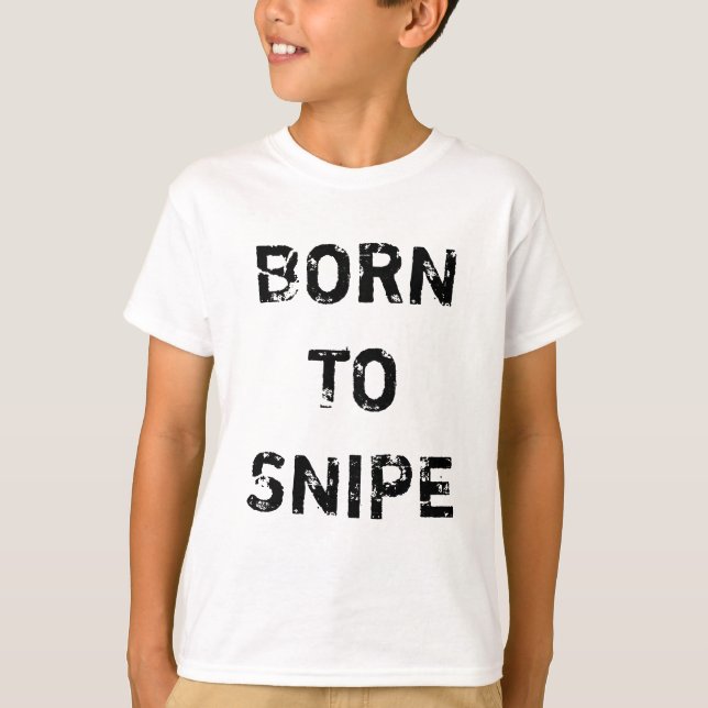 CAMISETA NASCER A SNIPE (Frente)