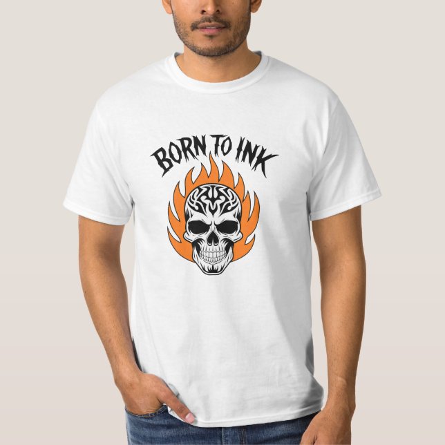 Camiseta Nascer a tinta (Frente)