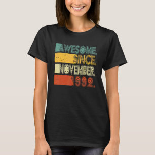 Camiseta Nascer aniversário de 30 anos É Incrível Desde 19