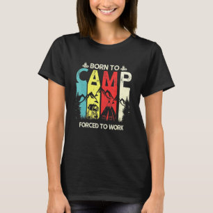 Camiseta Nascer Ao Campo Forçado A Trabalhar No Campo De Vi
