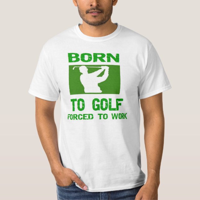 Camiseta Nascer ao golfe (Frente)