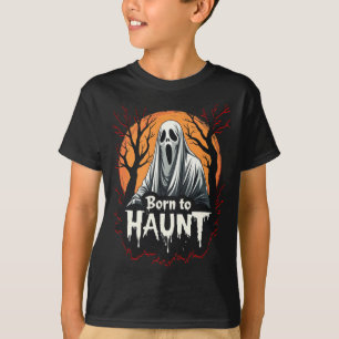 Camiseta Nascer ao Horror do Dia de Halloween