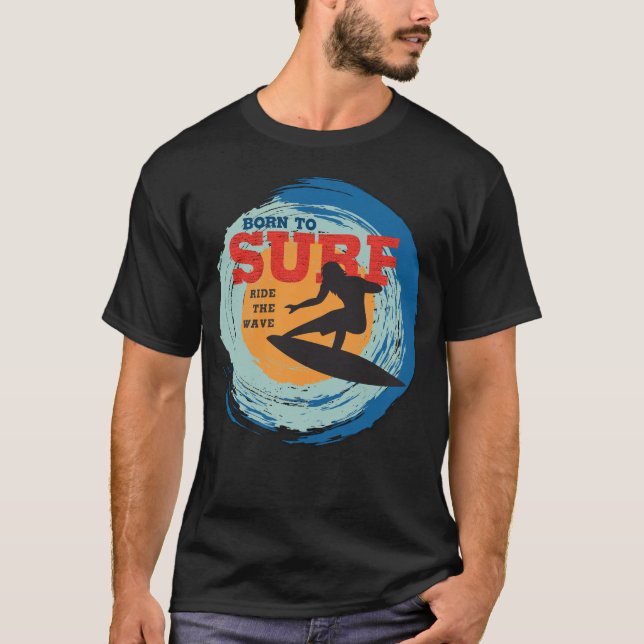 Camiseta Nascer ao Surf (Frente)