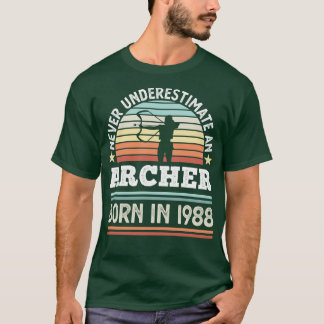 Camiseta Nascer Archer 1988 - Arranjo para aniversário de 4