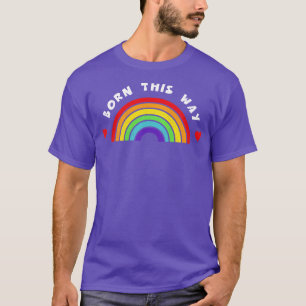 Camiseta Nascer assim Tshirt LGBT Pride LGBTQ Supporter P