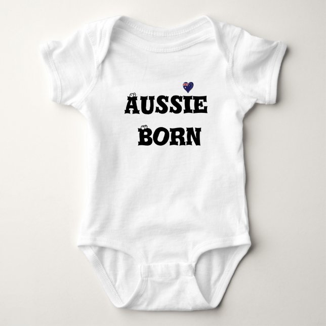 Camiseta Nascer australiano (Frente)