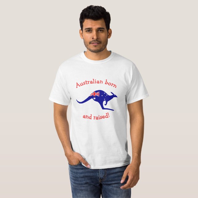 Camiseta Nascer australiano T-Shirt (Frente Completa)