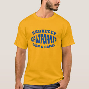 Camiseta Nascer Berkeley California e T-Shirt Aumentado