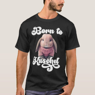Camiseta Nascer bonito para o coelho Fofinho - Esqui de inv