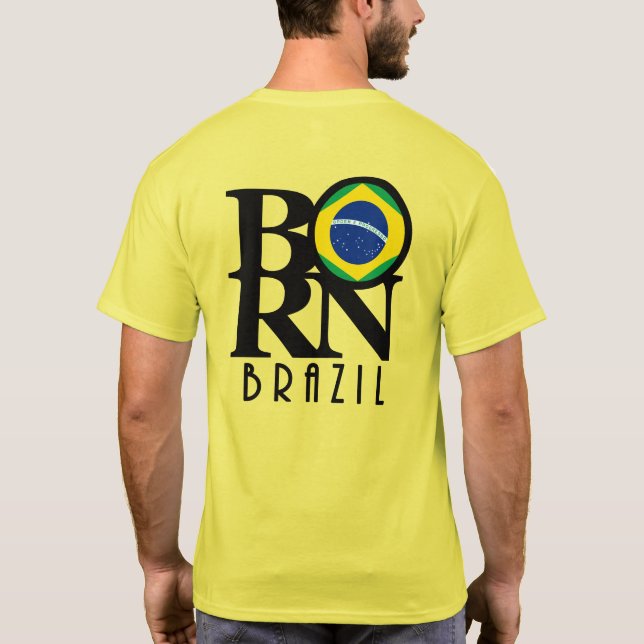 Camiseta NASCER Brasil (impressão traseira) (Verso)