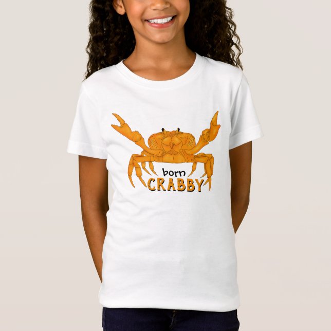 Camiseta Nascer Caranguejo-laranja (Frente)