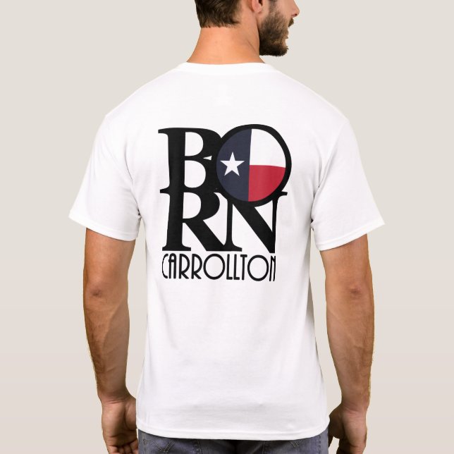 Camiseta NASCER Carrollton Texas (Verso)