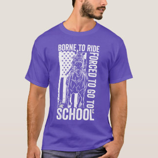 Camiseta Nascer Cavalos Forcedo Goo, amigo da escola