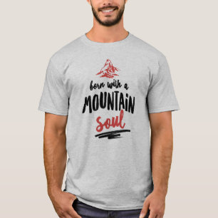 Camiseta Nascer com Alma de Montanha