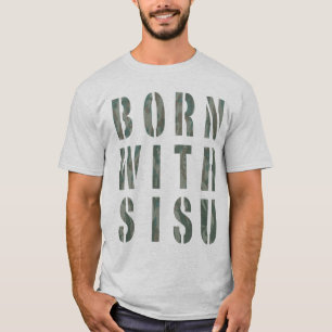 Camiseta Nascer com Sisu Camo 1
