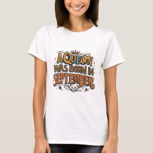 Camiseta Nascer da Rainha Regal de setembro