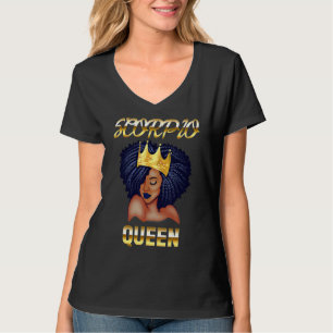 Camiseta Nascer Da Rainha Scorpio Em Outubro, Rainha Negra