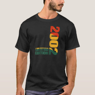 Camiseta nascer De 21 Anos Em 2002 Engraçado Para A Históri