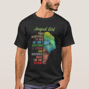 Camiseta Nascer De Abril Eles Sussurraram A Tempestade Leo