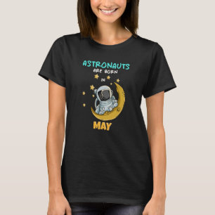 Camiseta Nascer de aniversário da Galáxia Espacial Astronau