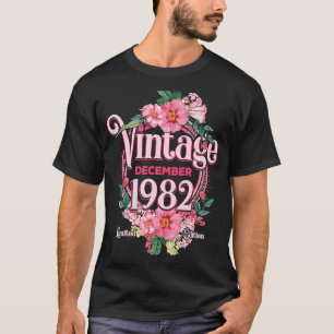 Camiseta Nascer De Aniversário Das Mulheres Em Dezembro De