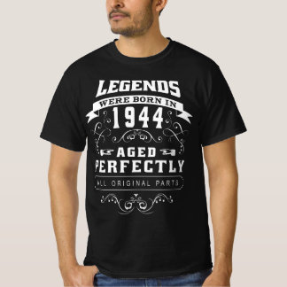 Camiseta Nascer de aniversário de 1944