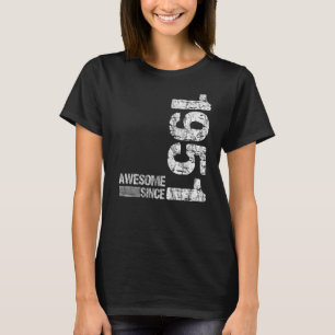 Camiseta Nascer de aniversário de 1951 Incrível desde 1951