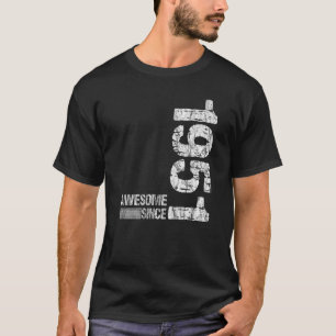 Camiseta Nascer de aniversário de 1951 Incrível desde 1951