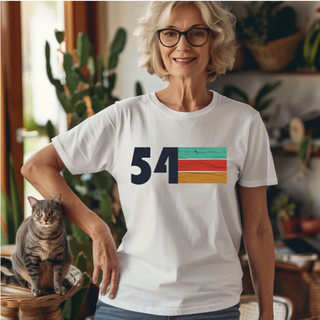 Camiseta nascer de aniversário de 1954 (Criador carregado)