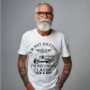 Camiseta nascer de aniversário de 1964