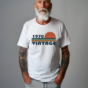 Camiseta Nascer de aniversário de 1970