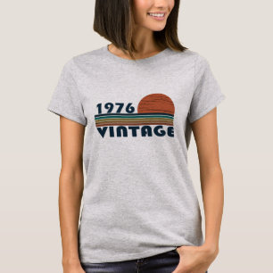Camiseta Nascer de aniversário de 1976