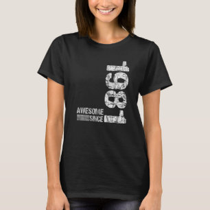 Camiseta Nascer de aniversário de 1981 Incrível desde 1981