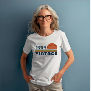 Camiseta Nascer de aniversário de 1984