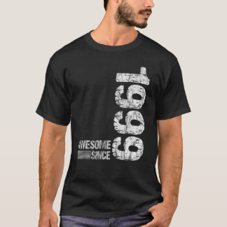 Camiseta Nascer de aniversário de 1999 Incrível desde 1999