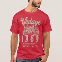 Nascer De Aniversário Do Vintage Trator Farmer Em