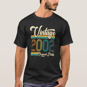 Camiseta Nascer De Aniversário Em 2002