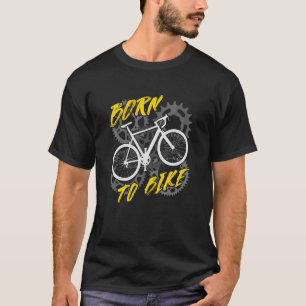 Camiseta Nascer de bicicleta Eu adoro montanhismo de andand