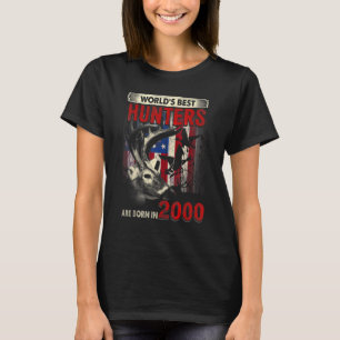 Camiseta nascer De Caçadores De Veados De 22 Anos Em 2000