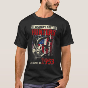 Camiseta nascer De Caçadores De Veados De 69 Anos Em 1953 6