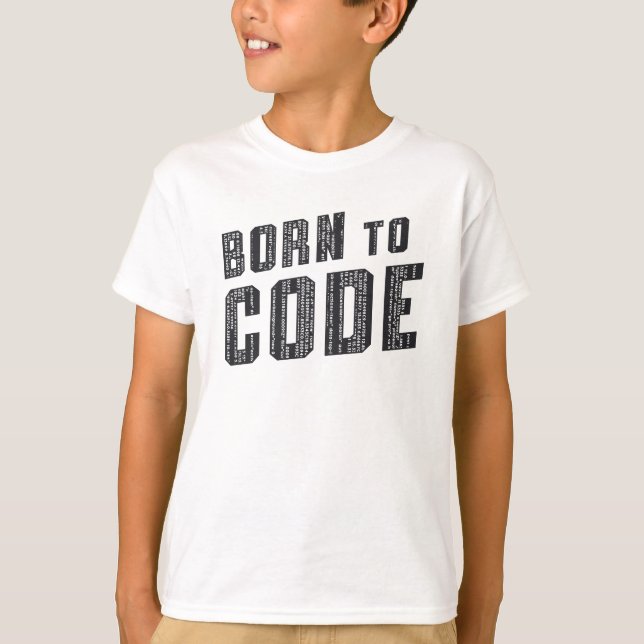 Camiseta Nascer de Codificador Médico para Programador ICD  (Frente)