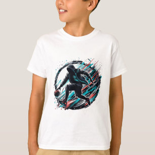 Camiseta Nascer de competir com crianças Camisa-T - Design 