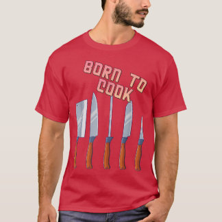 Camiseta Nascer De Cozinhar Cozinhar Que Cozinha Lover Dize
