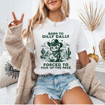 Nascer de Dilly Dally Cowboy Meme o Animal Engraça