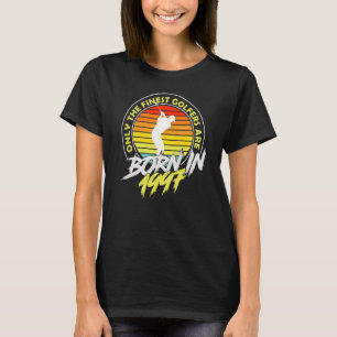 Camiseta nascer de Golfe de 26 anos em 1997 26º aniversário