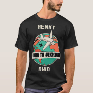 Camiseta Nascer de Henry Ohio para Explorar Viagem