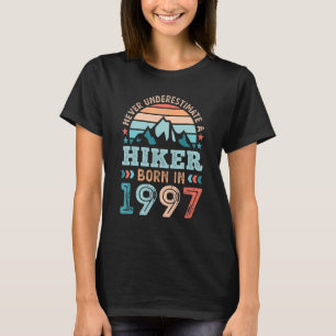 Camiseta Nascer de Hiker em 1997