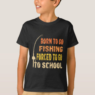 Camiseta Nascer De Ir Pescar Roupas Engraçadas Do Pescador