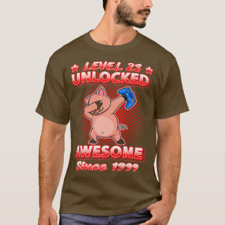 Camiseta Nascer de jogadores desbloqueados 1999 Dabbing Pig